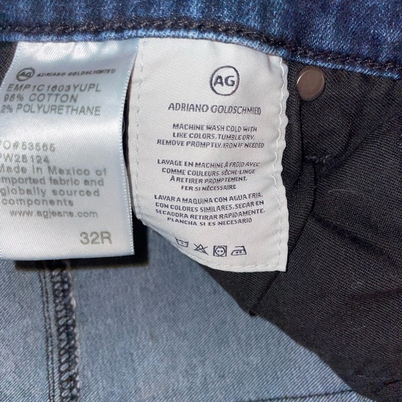 AG Adriano Goldschmied Premium Denim | Women’s Size 32 | Dark Wash | NWOT - Picture 5 of 6